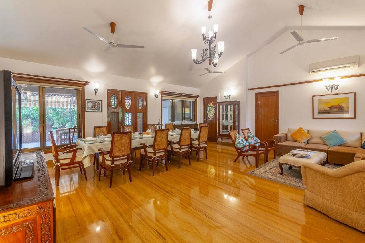 Stayvista'S Casa Palmera - Pet-Friendly Villa With Pool, Garden With Gazebo, And Indoor & Outdoor Games Алибаг Екстериор снимка