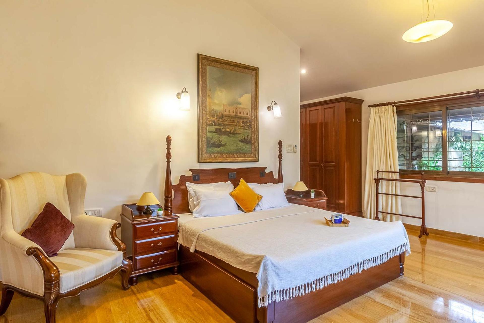 Stayvista'S Casa Palmera - Pet-Friendly Villa With Pool, Garden With Gazebo, And Indoor & Outdoor Games Алибаг Екстериор снимка