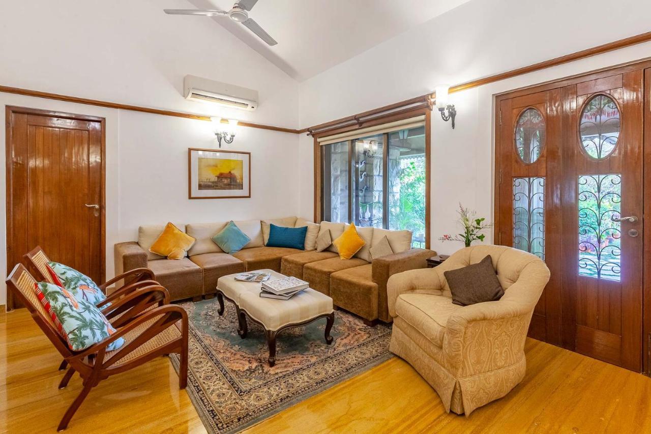 Stayvista'S Casa Palmera - Pet-Friendly Villa With Pool, Garden With Gazebo, And Indoor & Outdoor Games Алибаг Екстериор снимка